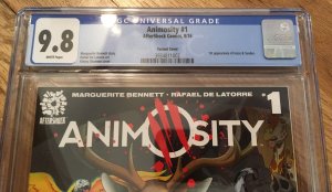 OPTIONED?Animosity #1 1st Jesse & Sandor CGC 9.8 NM/M 1:10 Shannon Variant KEY