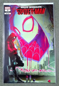 Miles Morales Spider-Man #3 Key Graffiti-Wall SpiderVerse Gwen Peter Miguel Spot