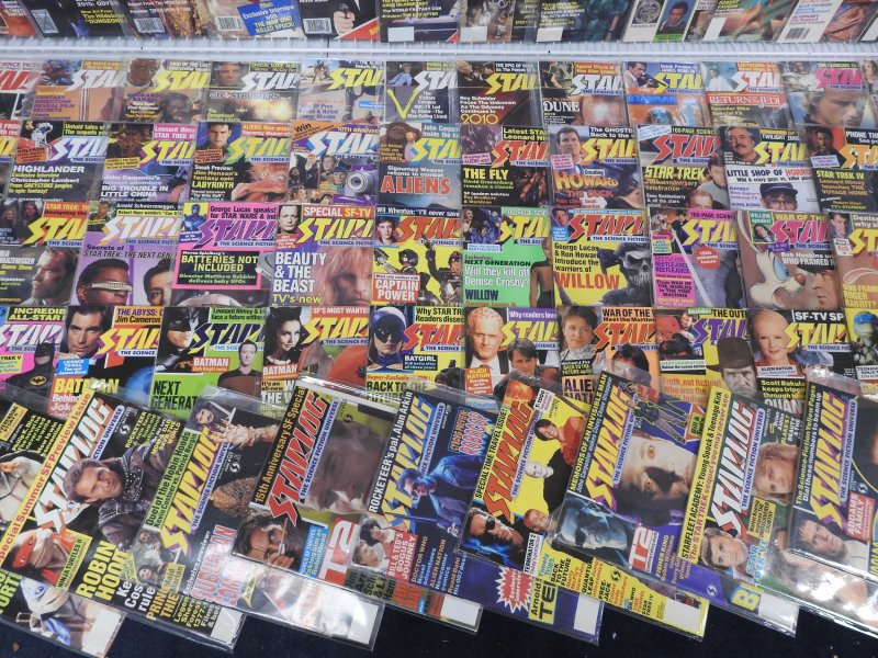 Starlog Magazine 1-185 Complete Run! Plus 122 other Starlog issues! Avg FN Cond!