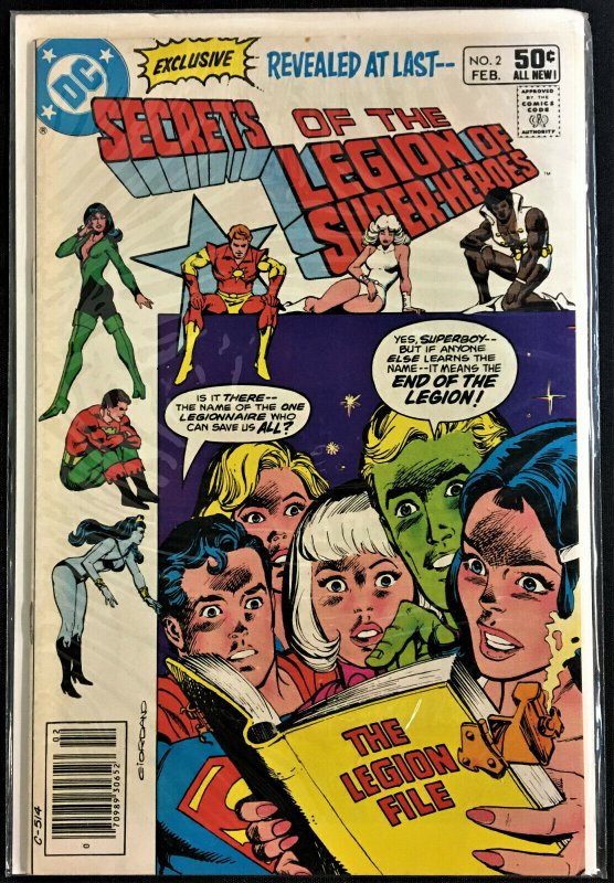 SECRETS OF THE LEGION OF SUPERHEROES COMPLETE 3 ISSUE MINISERIES LOT VF/NM  1981