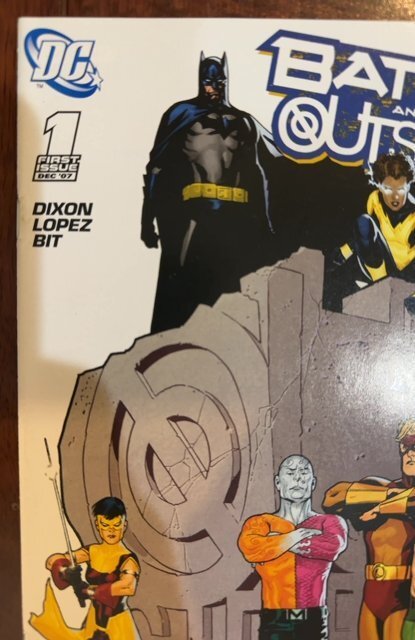 Batman and the Outsiders #1 Sook Cover (2007)