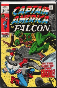 Captain America #140 (1971) Captain America and the Falcon