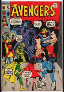 The Avengers #91 (1971) The Avengers