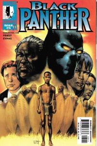 Black Panther # 5 3rd Series 1st Print Marvel Knights Movie Coming