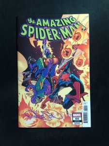 AMAZING SPIDER-MAN  #60 GLEASON VARIANT MARVEL 2024 SIGNED BY PAT GLEASON W/COA