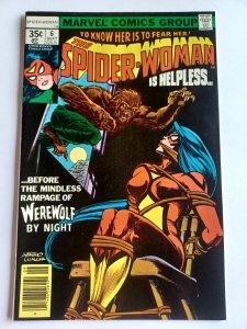 Spider-Woman #6 newsstand - Werewolf By Night - Infantino - 1978 - VF/NM