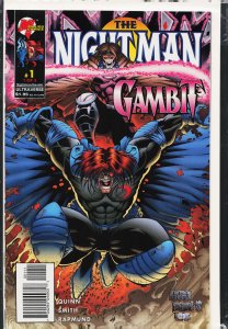 The Night Man/Gambit #1 (1996) Night Man