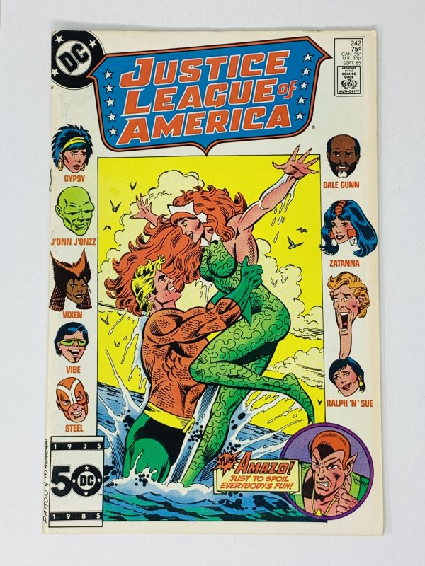 Justice League of America #242 (1985) YE20