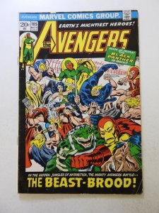 The Avengers #105 (1972) VG condition tape pull back cover