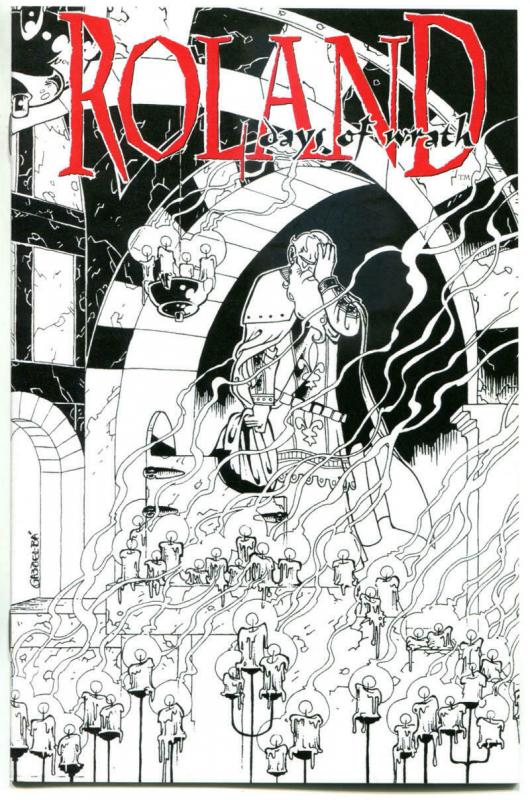 ROLAND DAYS of WRATH #1 2 3 4 ashcan, NM-, Promo, 1999, more promos in store,1-4