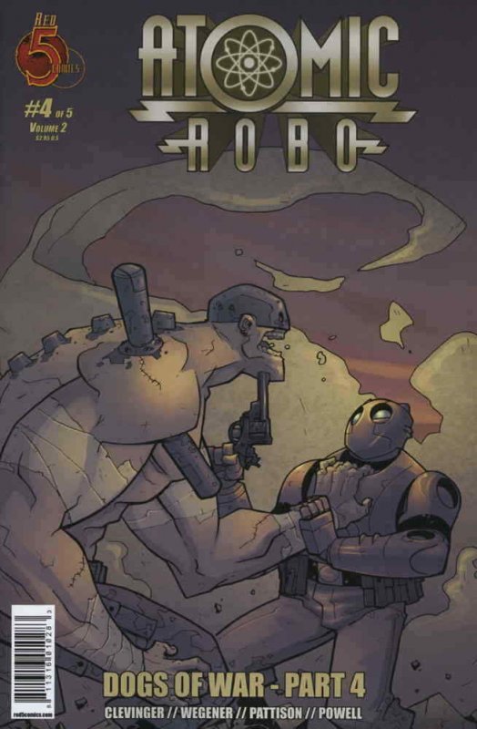 Atomic Robo: Dogs of War #4 VF/NM; Red 5 | save on shipping - details inside