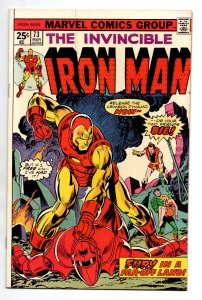 Invincible Iron Man #73 - Crymson Dynamo - 1975 - (-NM)