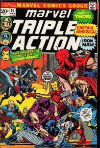 Marvel Triple Action #10 (1973) The Avengers