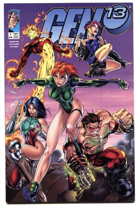 Gen 13 #1 1995 J. Scott Campbell-comic book