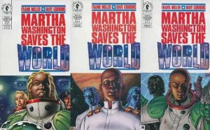 MARTHA WASHINGTON SAVES THE WORLD (1997 -1998 DH) 1-3 Frank Miller Dave Gibbons