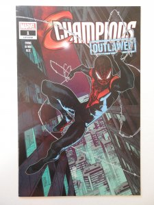 Champions: Outlawed #1 Variant VF/NM Condition!