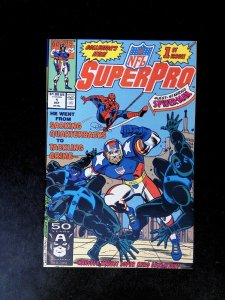 NFL SuperPro #1  MARVEL Comics 1991 VF+