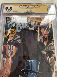Zatanna:Bring Down The House(2024) 1 (CGC 9.8) Signed  Sketch Martinez* Census=2