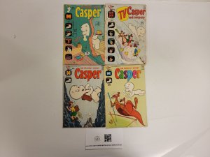 4 Casper Harvey Comic Books #40 121 151 175 7 TJ28