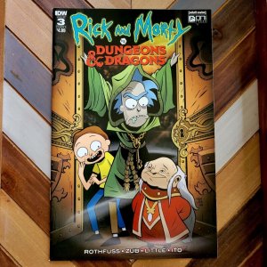 RICK & MORTY vs DUNGEONS & DRAGONS #1-4, Set of 4 (ONI Press/IDW 2021) NM/unread 