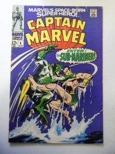 Captain Marvel #4 (1968) VG Condition