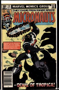 Micronauts #33 (1981) Micronauts / Enigma Force