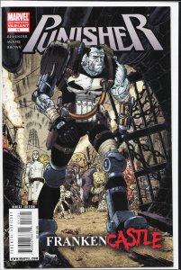 Punisher #11 Second Print Cover (2010)