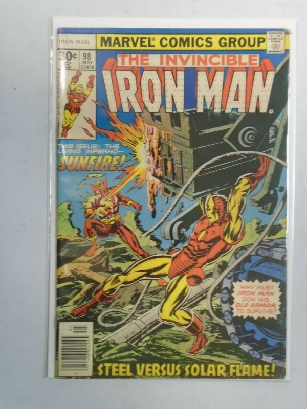 Iron Man #98 5.0 VG FN (1977 1st Series)