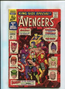 AVENGERS KING SIZE SPECIAL #1 (7.0) *FISHERMAN COLLECTION* 1967