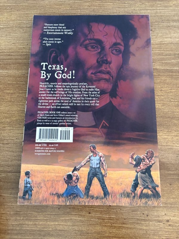 Preacher Book One # 1 DC Vertigo Comics TPB Graphic Novel Comic Book 10 J443