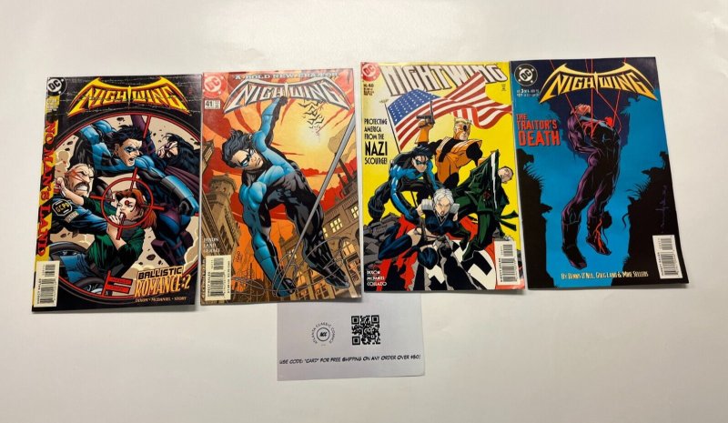 4 Nightwing DC Comics Books #3 39 40 41 O'Neil Dixon 19 JW13