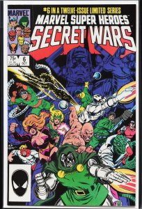 Marvel Super Heroes Secret Wars #6 (1984) Buckaroo Banzai [Key Issue]