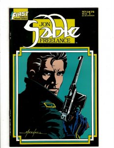 12 Jon Sable Freelance First Comics # 31 32 39 42 43 44 45 46 47 48 50 52 HG4