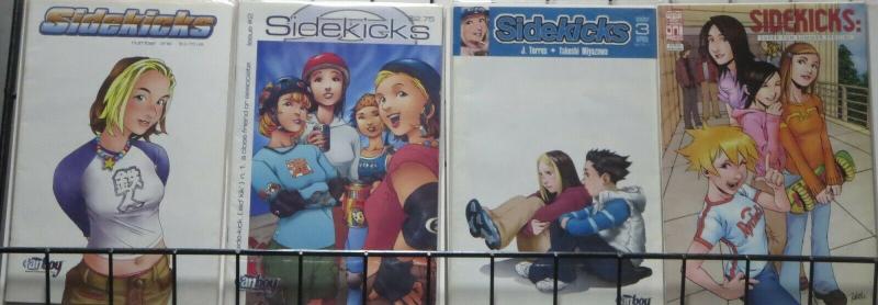 SIDEKICKS (Fanboy,2000) #1-3+ Summer Fun Special VF-NM J.Torres/Takeshi Miyazawa