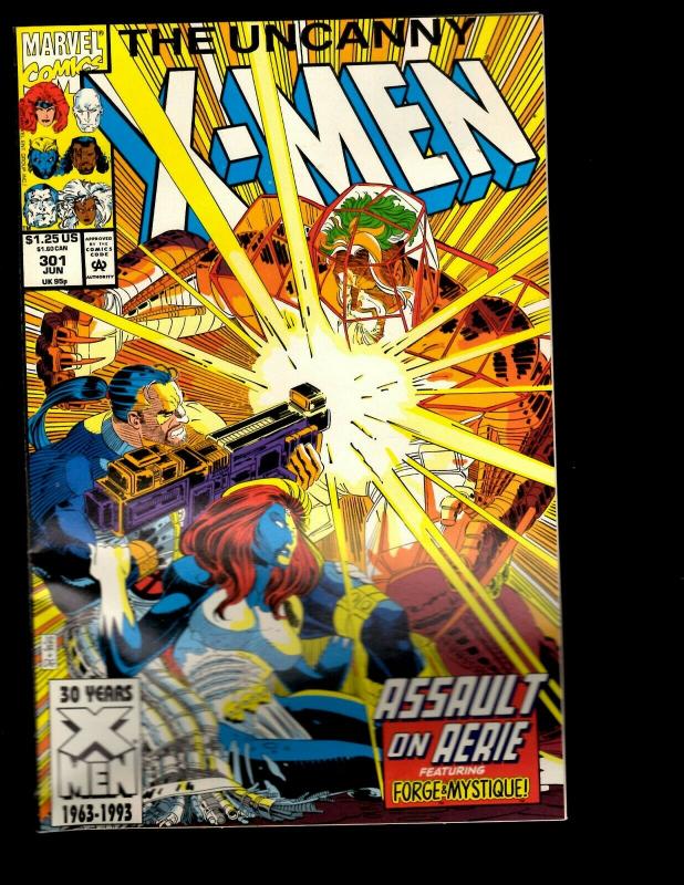 10 Marvel Comics Uncanny X-Men 294 295 296 299 300 301 Origins 1 2 3 4 JF18