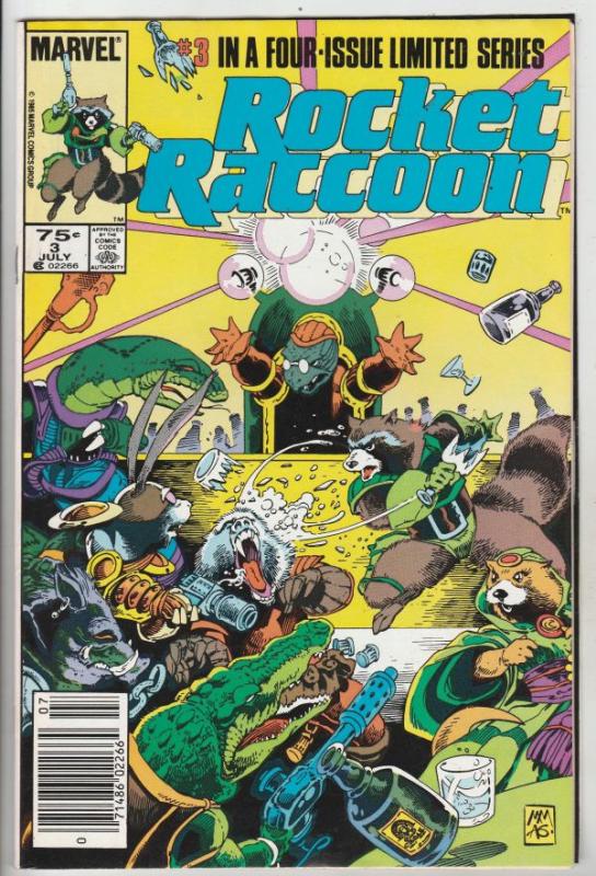 Rocket Racoon Set #1to4 (May-85) NM/NM- High-Grade Rocket Racoon