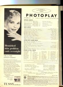 Photoplay-Doris Day-Rory Calhoun-Grace Kelly-Janet Leigh-Mitzi Gaynor-Oct-1955