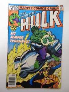 The Incredible Hulk #242 (1979) VG+ Condition moisture stain, tape pull bc