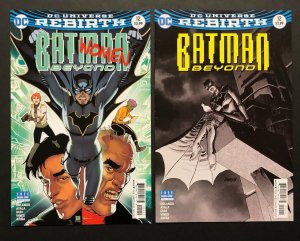 Batman Beyond (2016) #12 VF+ Bernard  & Dave Johnson Regular & Variant Set