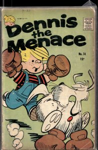 Dennis the Menace #74 (1964) Dennis the Menace