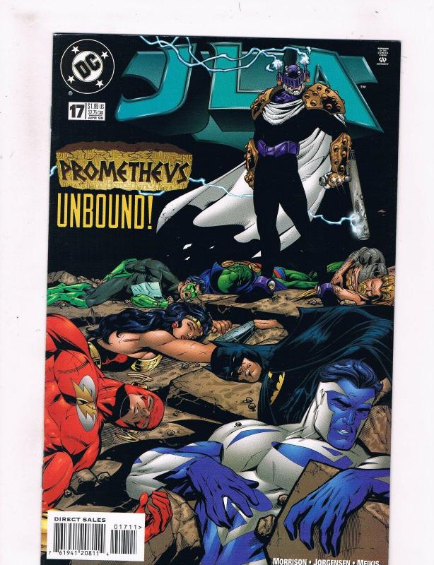 JLA #17 FN DC Comics Comic Book Morrison Batman Superman Apr 1998 DE36