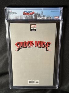 SPIDER-VERSE #1 CGC 9.8 2019 WALMART VARIANT  1ST SPIDER-ZERO - 1st PRINT