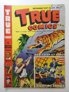 True Comics #64 Beautiful VG+ Condition!