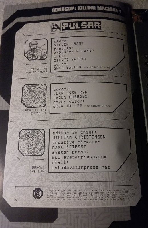 Garth Ennis' 303 #1 (2004)