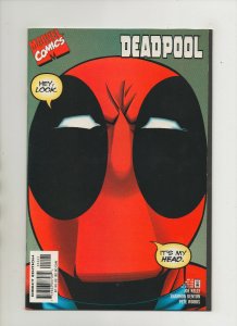 Deadpool #12 - DC Head Shot Parody - (Grade 9.2) 1998