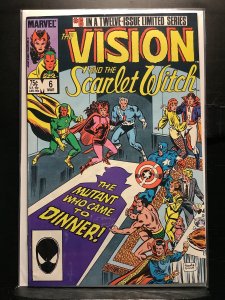 The Vision and the Scarlet Witch #6 Direct Edition (1986)