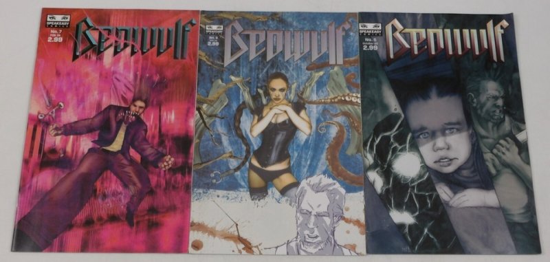 Beowulf #1-7 VF/NM complete series Gods and Monsters -Brian Augustyn ; Speakeasy
