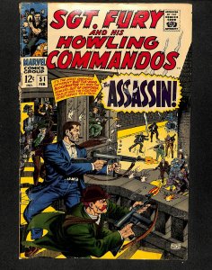 Sgt. Fury and His Howling Commandos #51