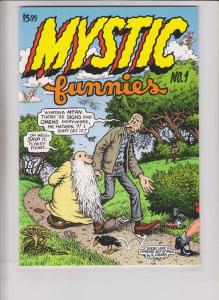 Mystic Funnies #1 VF-(1st) print - robert crumb - mr. natural - underground 1997