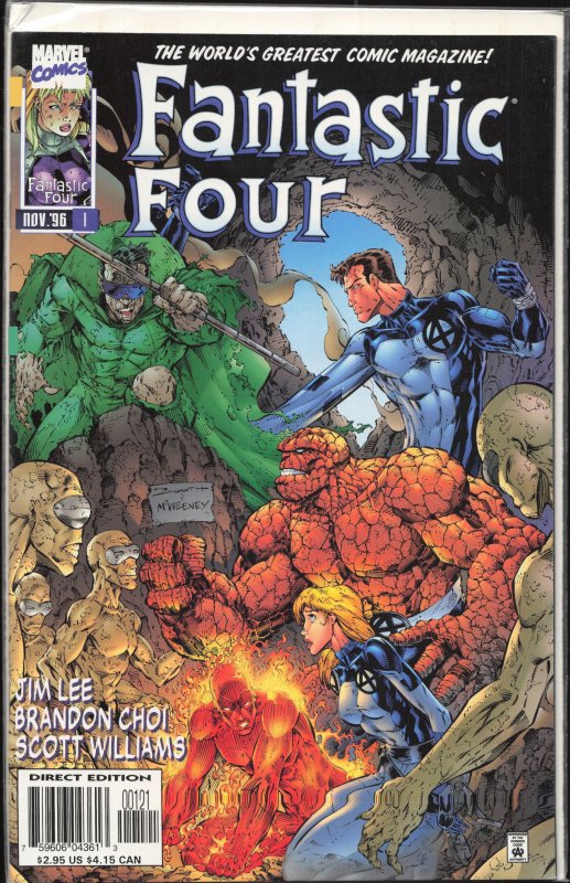 Fantastic Four #1 Variant Cover (1996) Fantastic Four